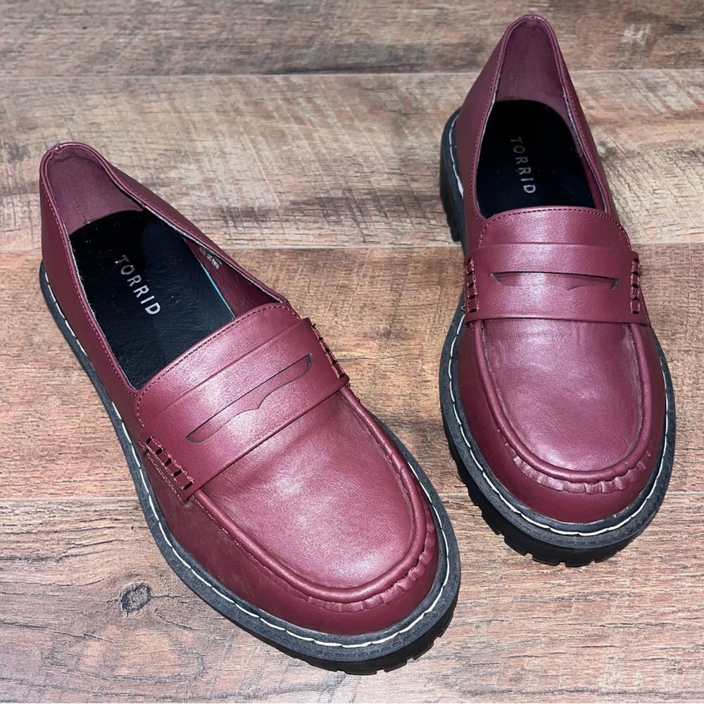 Torrid Women's Burgundy Loafers